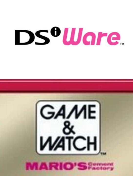 Game & Watch Mario's Cement Factory