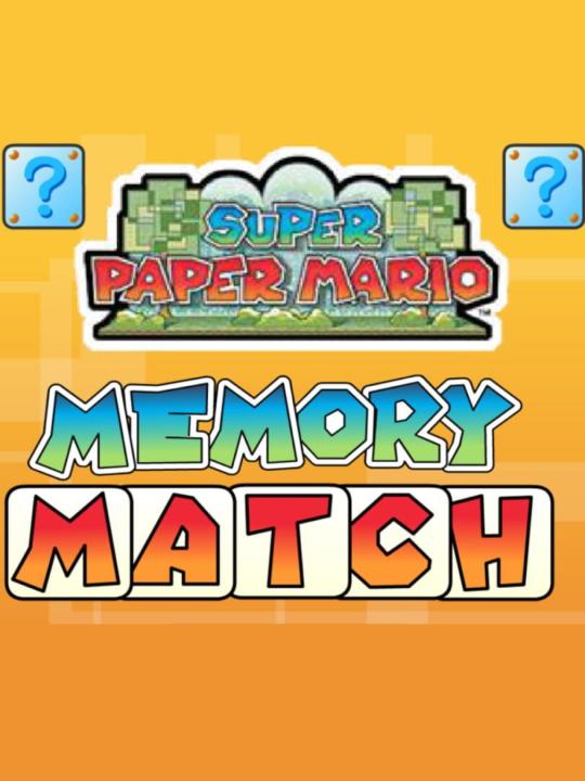Super Paper Mario Memory Match