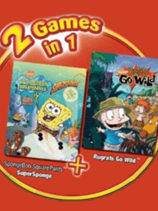 2 Games in 1: SpongeBob SquarePants: SuperSponge + Rugrats Go Wild!